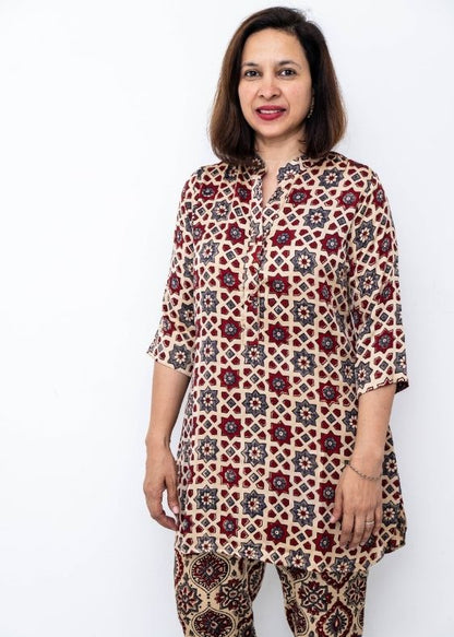 Gai Tunic Modal Silk