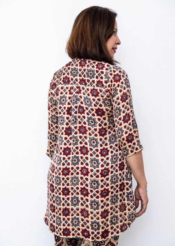 Gai Tunic Modal Silk