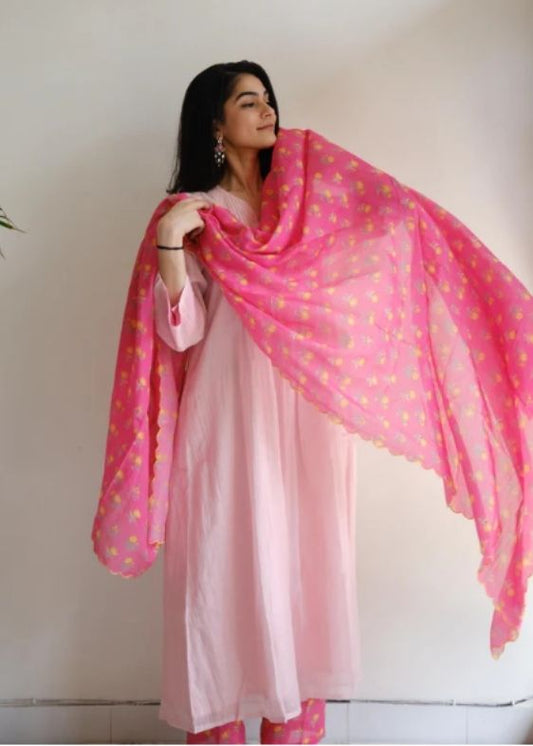Blush Pink - Pintuck Set