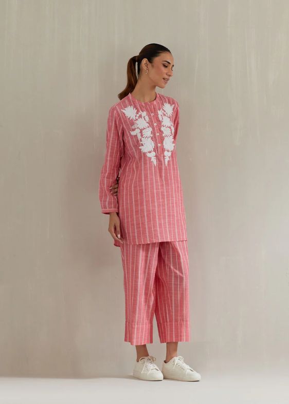 Pink Stripes Pant- SS 2325