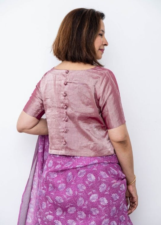 Pink Tissue Blouse