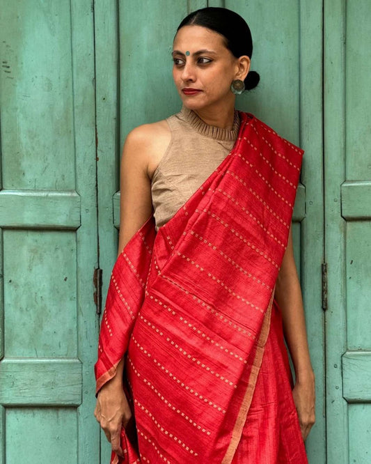 Baiga Unma Chhattisgarh Tussar Saree
