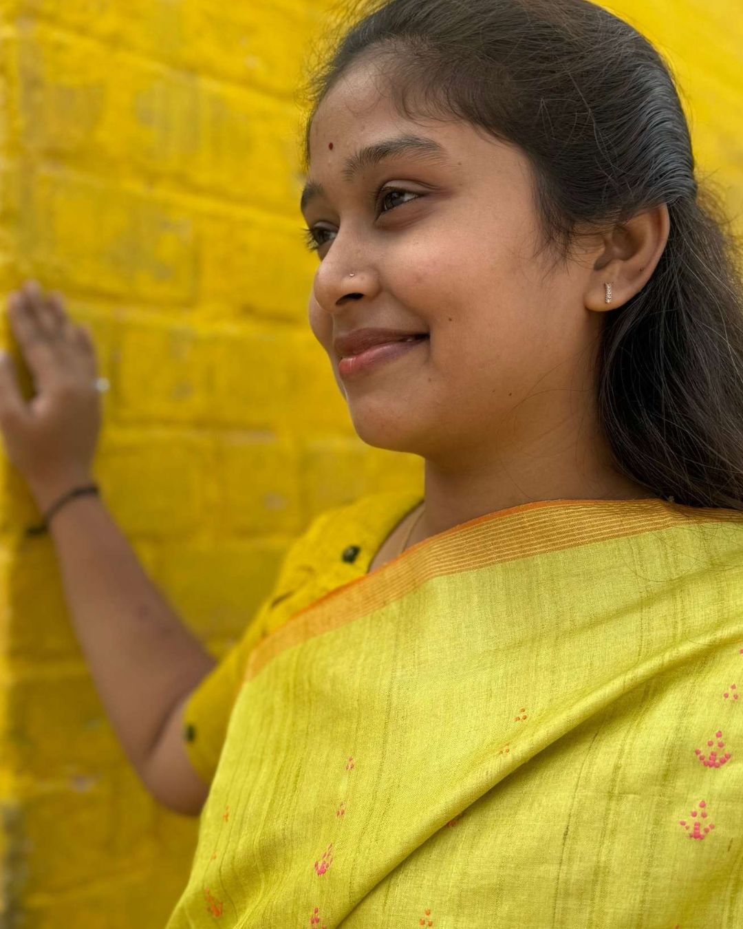 Trishul Unma Chhattisgarh Tussar Saree