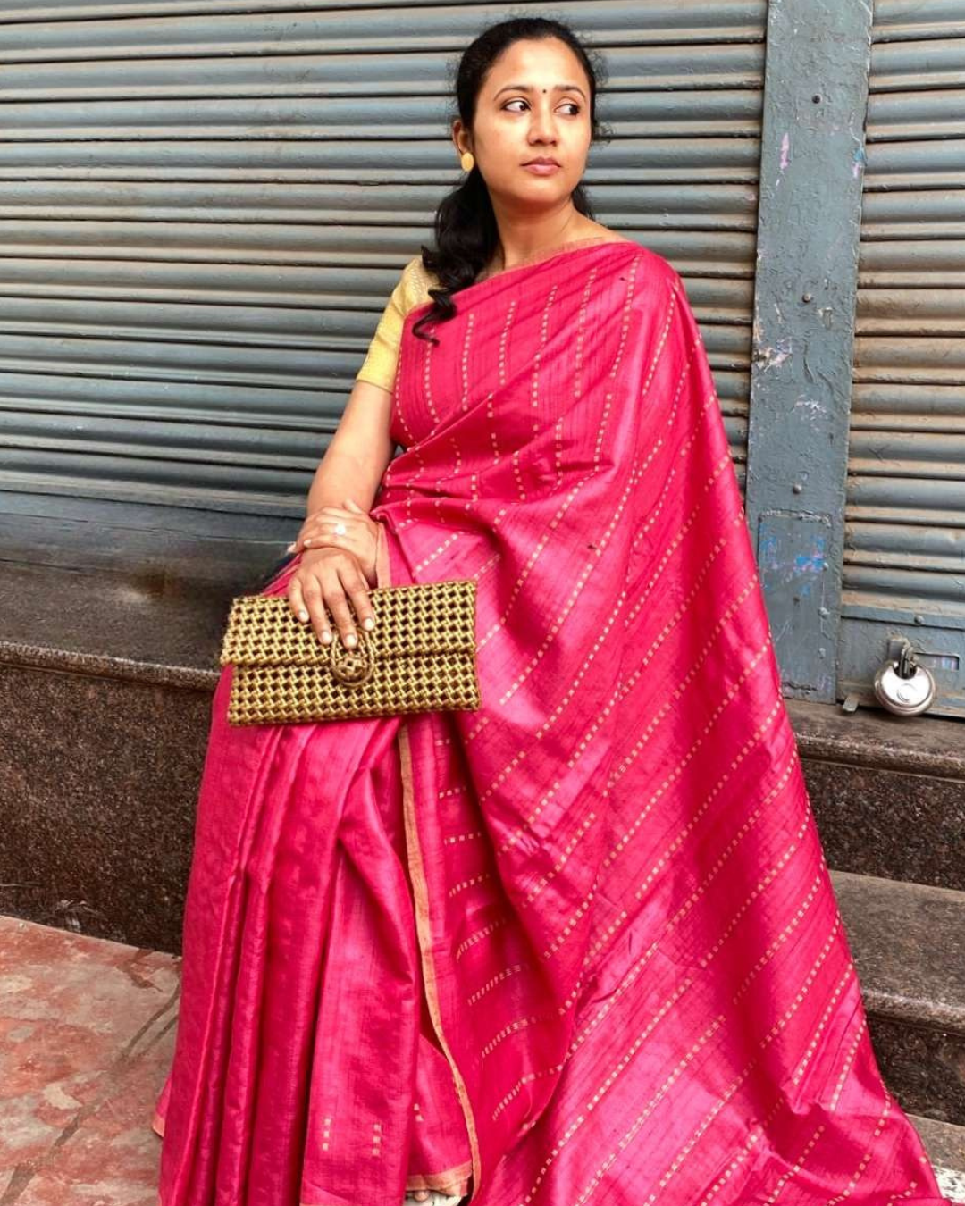 Baiga Unma Chhattisgarh Tussar Saree