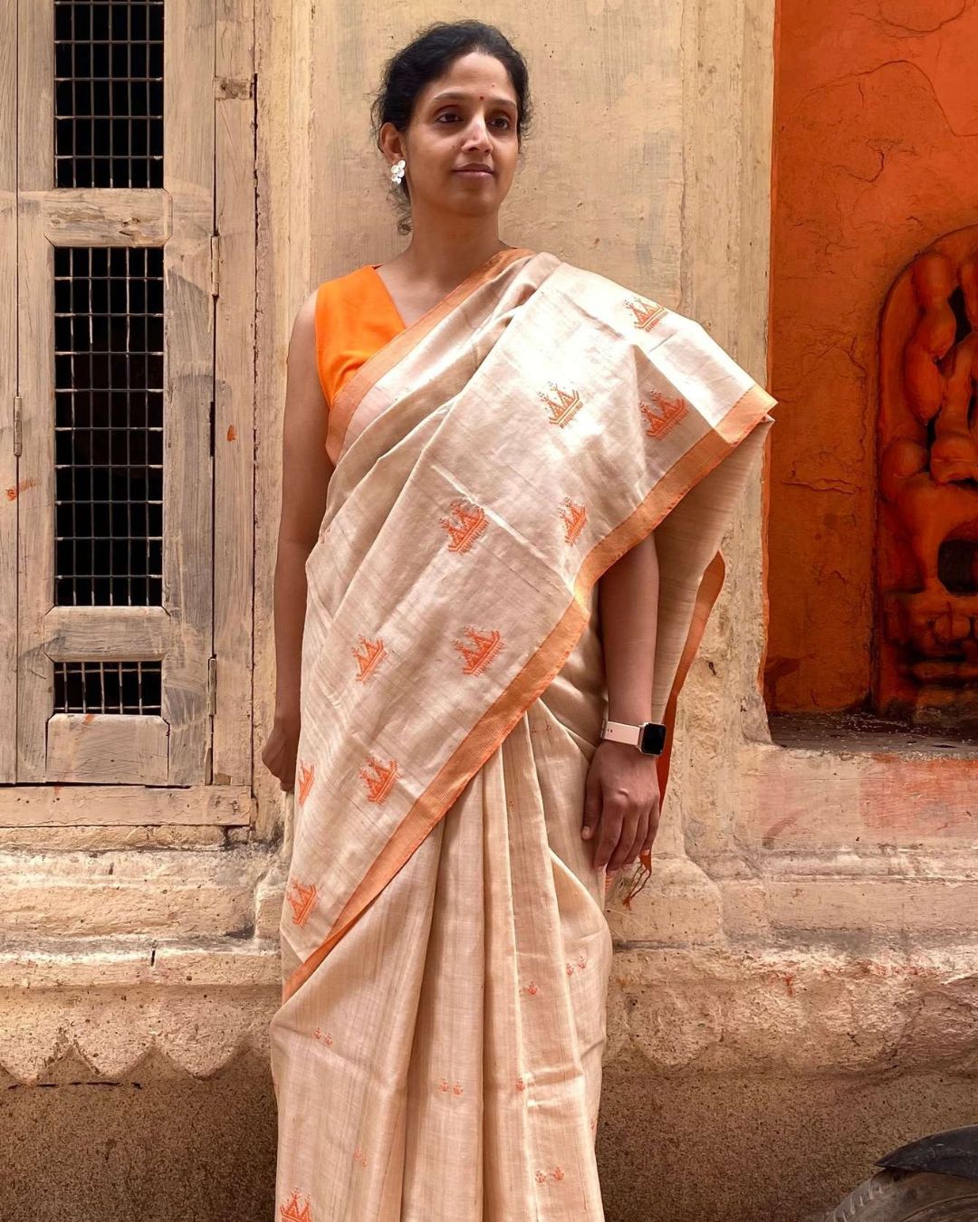 Jhankiyan Unma Chhattisgarh Tussar Saree