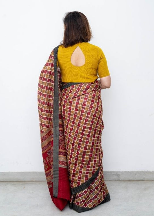 Yellow Matfine Cotton Blouse