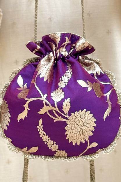 Satrangi Banarasi potli - Purple
AM-PT-0426-0014