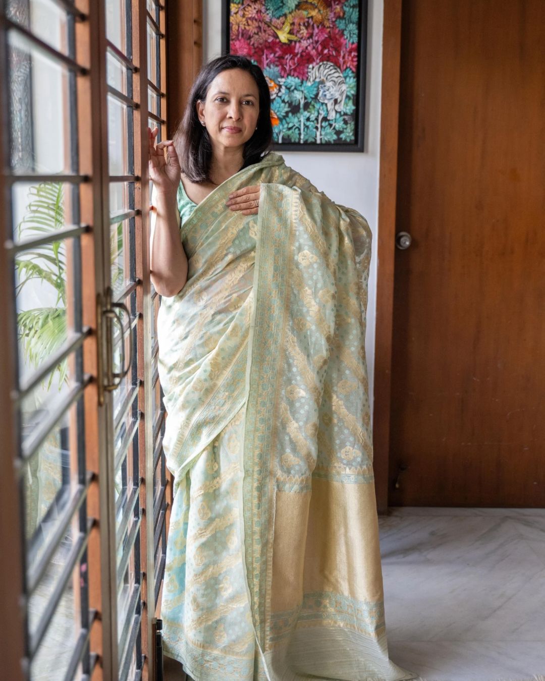 Anya Banarasi Cutwork